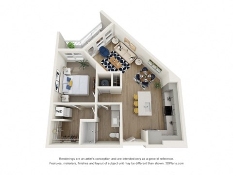 bedroom floor plan | apartments in pittsburgh pa | the alden